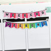 Rainbow Weekend Bunting Planner Stickers (FP-015)