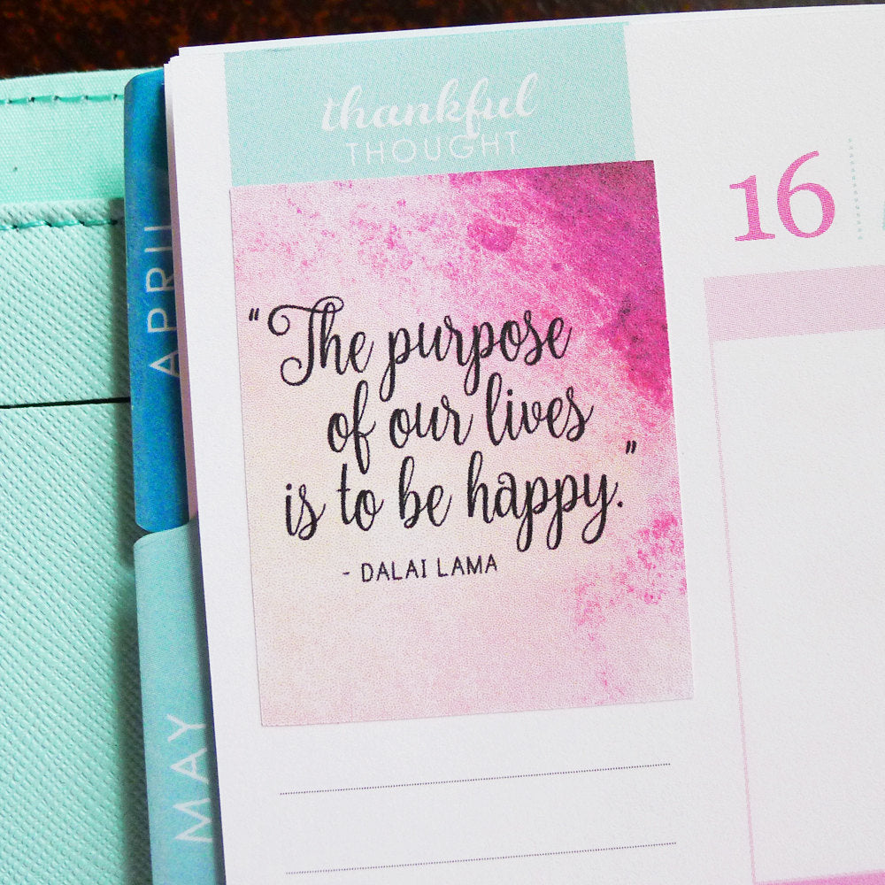 Motivational & Inspirational Quotes Planner Stickers (MS-010)