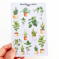 Watercolour Plants Planner Stickers (MGB-JAN19)