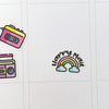 Rocking to the 80s Planner Stickers by Closet Planner Addict (MGB-JULY21)