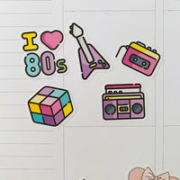 Rocking to the 80s Planner Stickers by Closet Planner Addict (MGB-JULY21)