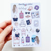 Wanderlust Travel Planner Stickers (MGB-JUN18)