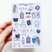 Wanderlust Travel Planner Stickers (MGB-JUN18)