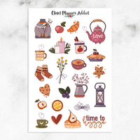 Cosy Sweater Weather Planner Stickers (MGB-JUNE21)