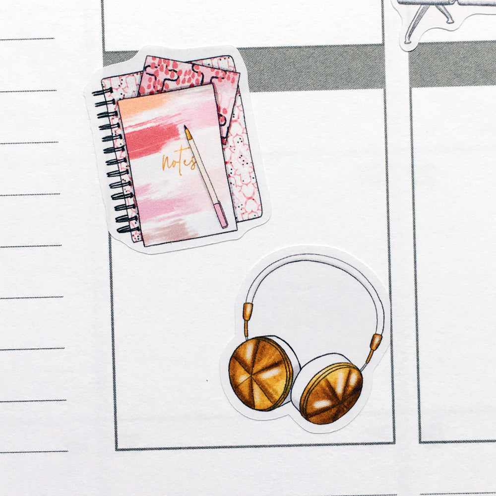 Pink Lifestyle Planner Stickers (MGB-MAY19)