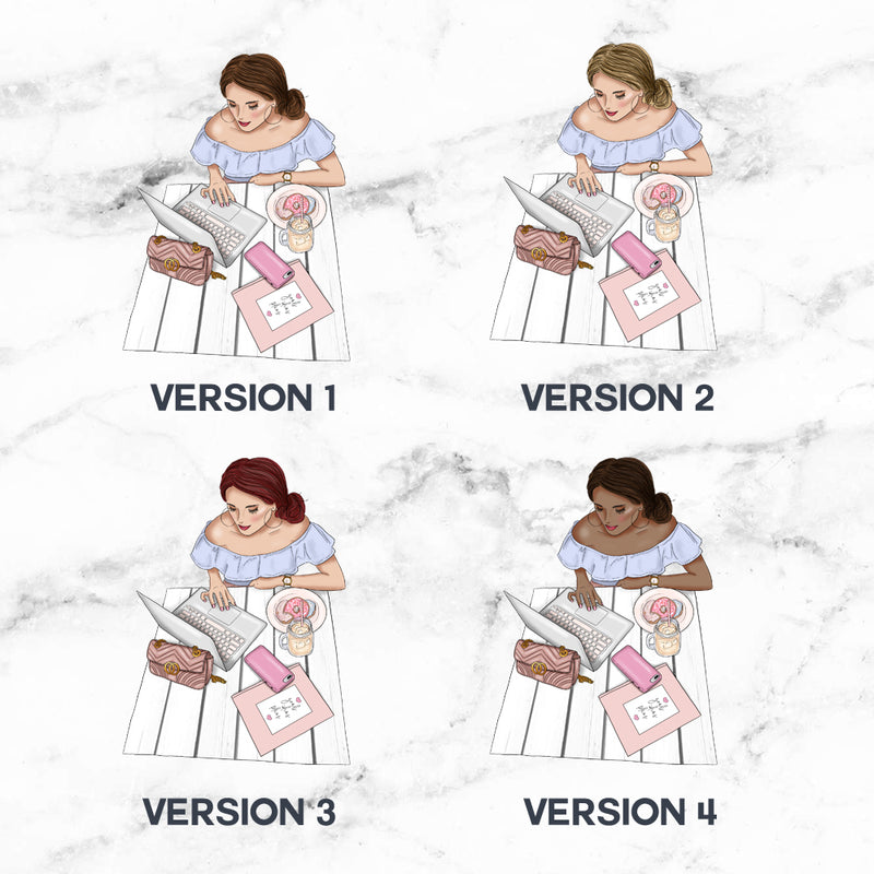 Pink Lifestyle Planner Stickers (MGB-MAY19)