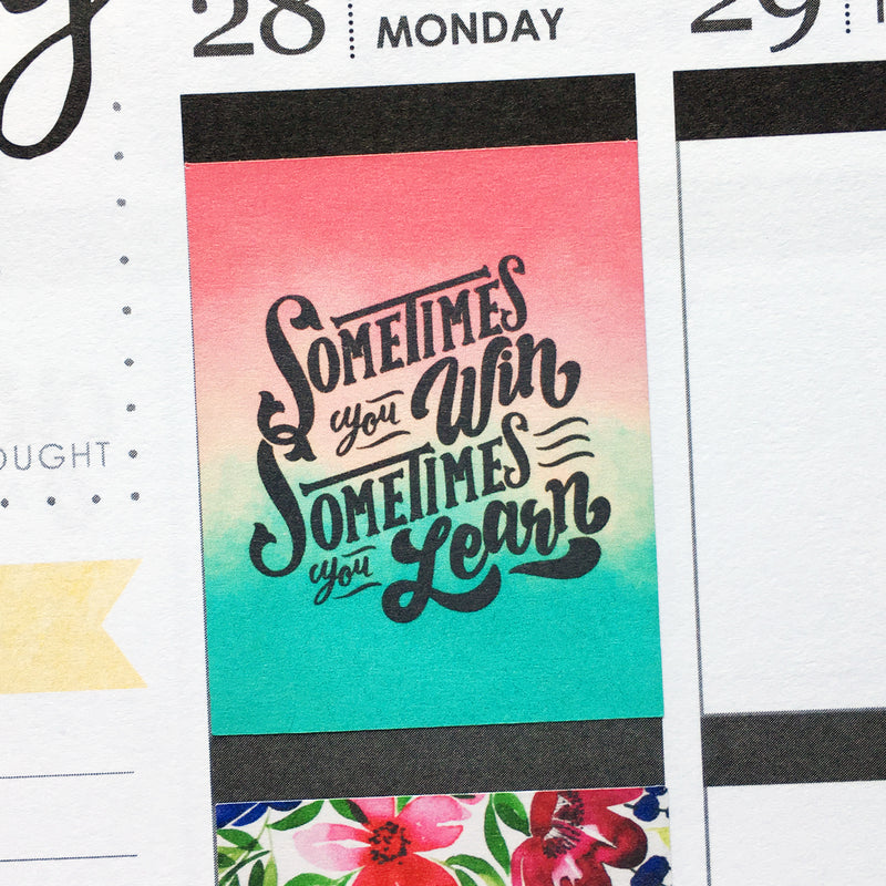 Motivational & Inspirational Quotes Planner Stickers (MS-031)