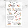 Christian Bible Verses and Scriptures Planner Stickers | Easter Stickers (MS-038)
