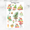 Watercolour Christmas Planner Stickers (MGB-NOV18)