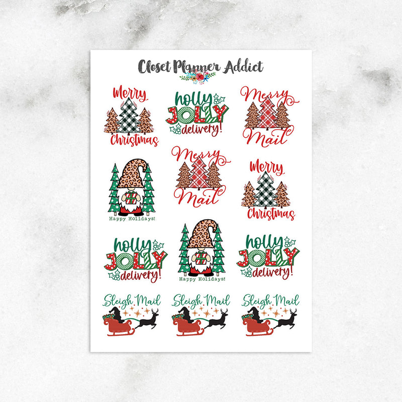 Merry Everything Christmas Planner Stickers (MGB-NOV21)