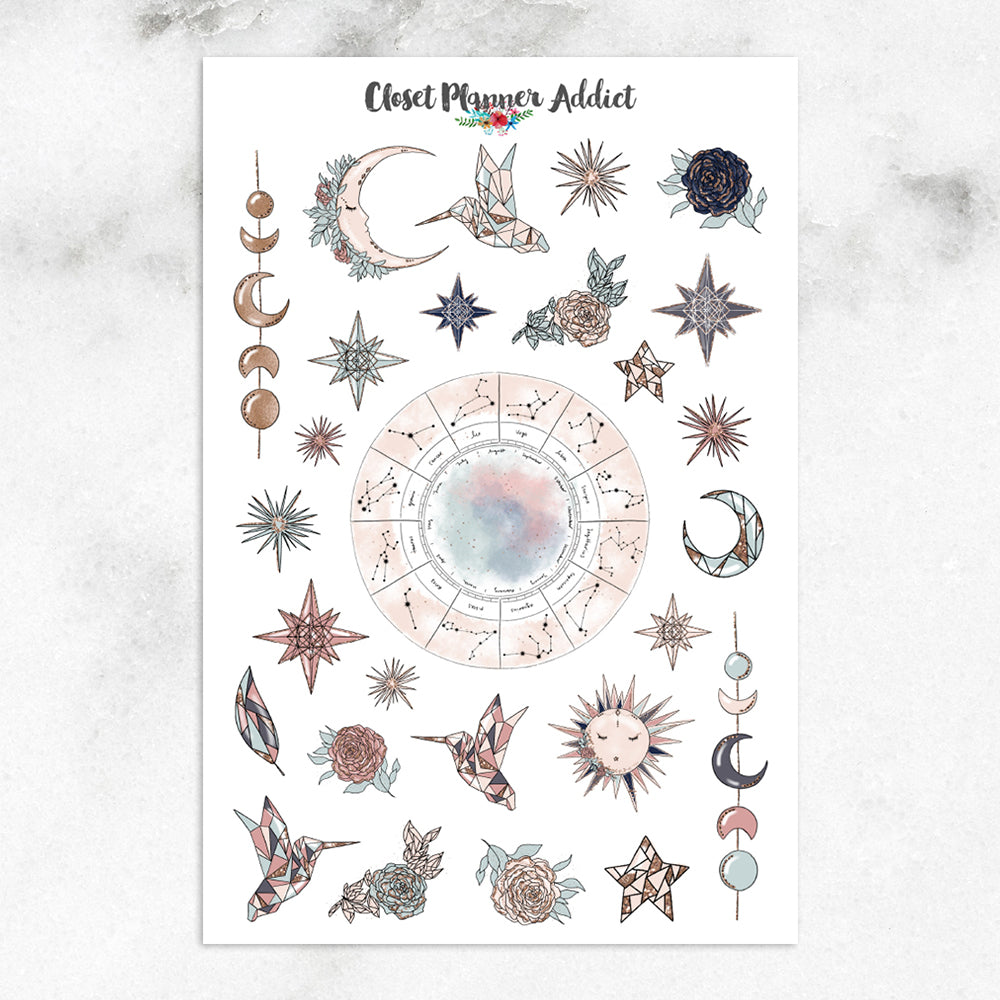 Written in the Stars Planner Stickers (MGB-OCT18)