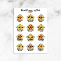 Bloom with Grace Sunflowers Planner Stickers (MGB-OCT21)