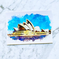 Sydney Opera House Postcard by Closet Planner Addict (PC-009)