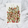 Leaves and Berries Postcard by Closet Planner Addict | Watercolour Postcard (PC-020)
