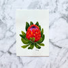 Protea Australian Flora Postcard by Closet Planner Addict