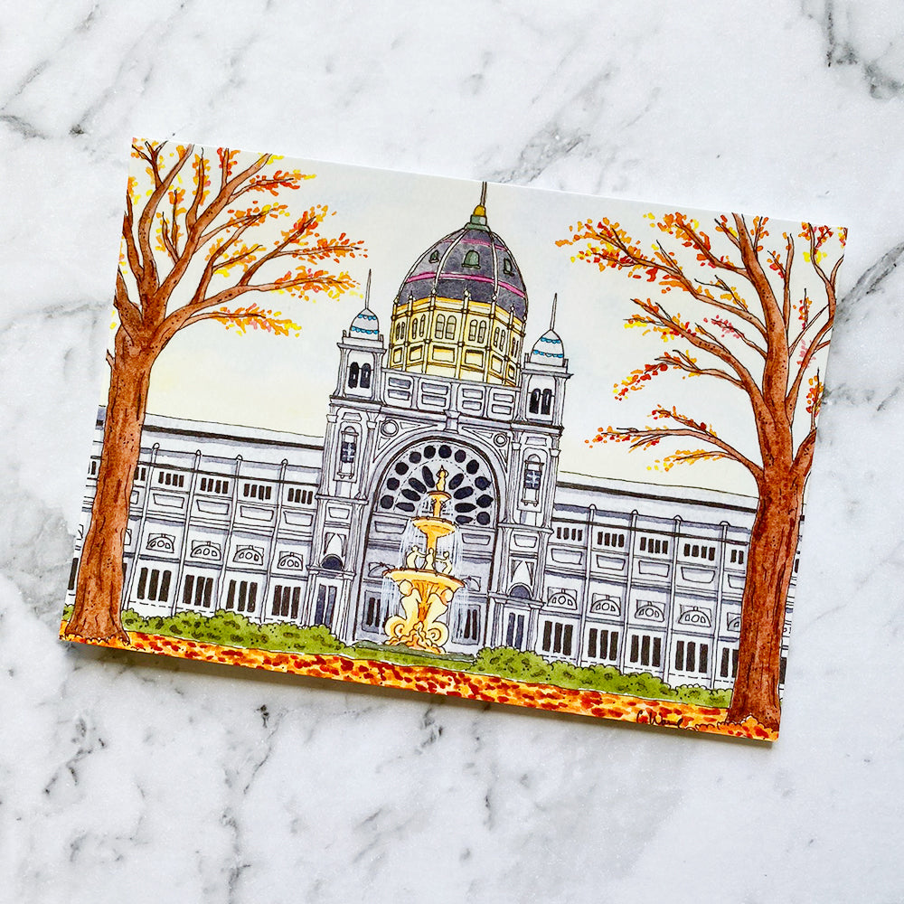 Royal Exhibition Building Melbourne Australia Postcard (PC-005)