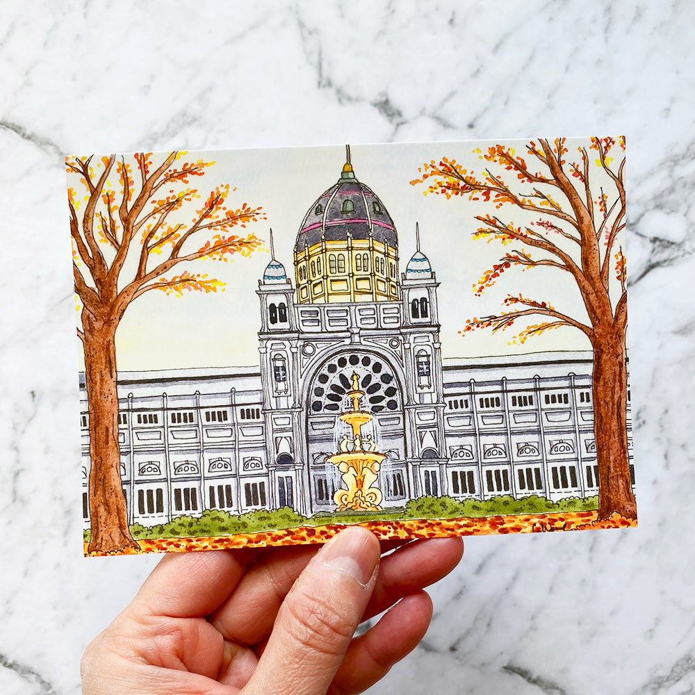 Royal Exhibition Building Melbourne Australia Postcard (PC-005)