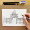 Royal Exhibition Building Melbourne Australia Postcard (PC-005)