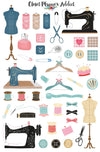 Sewing Planner Stickers