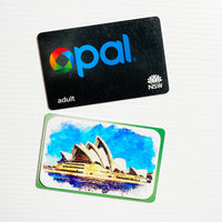 Sydney Opera House Vinyl Travel Card Sticker by Closet Planner Addict