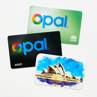Sydney Opera House Vinyl Travel Card Sticker by Closet Planner Addict