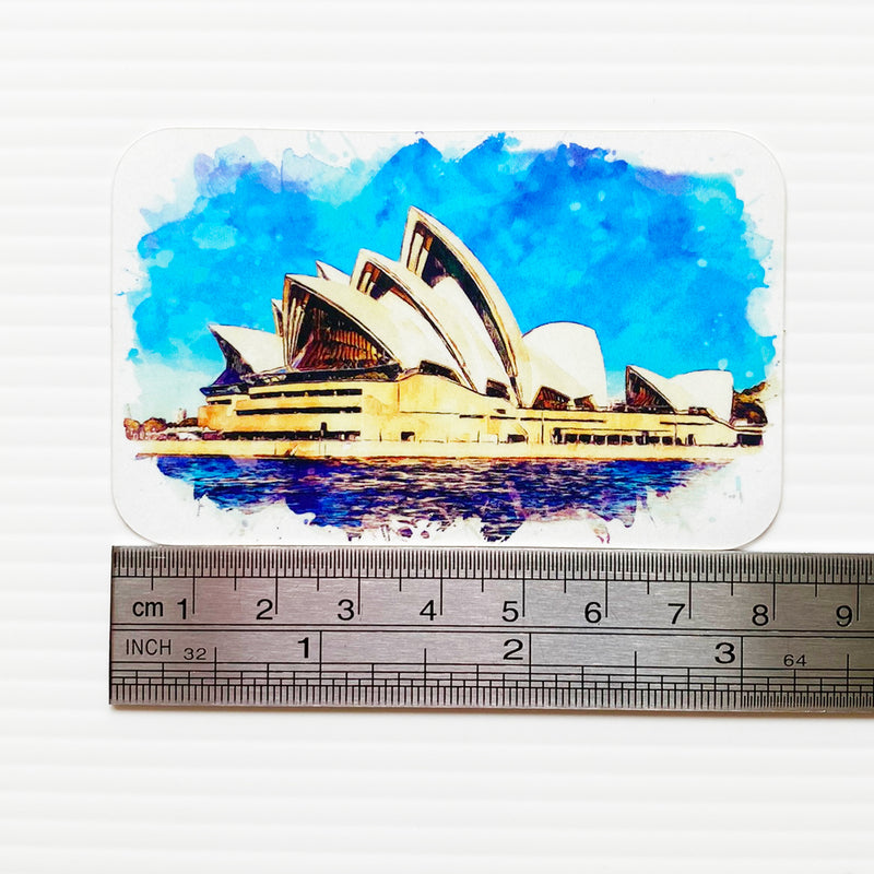 Sydney Opera House Vinyl Travel Card Sticker by Closet Planner Addict
